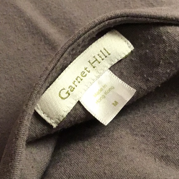 Garnet Hill brand loos t0shirt dress, size medium - Picture 4 of 4